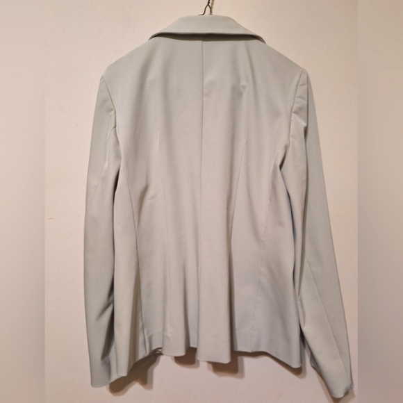 Y2K TEENFLO aka Judith & Charles size 10 single button beige women's blazer - Picture 8 of 8